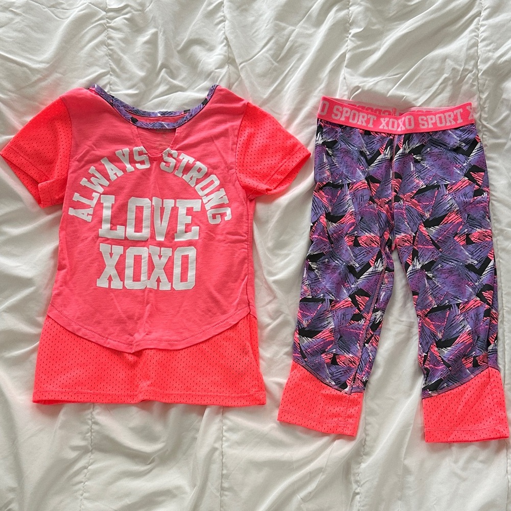 XOXO Sport Kids Activewear Set - Top and Pants